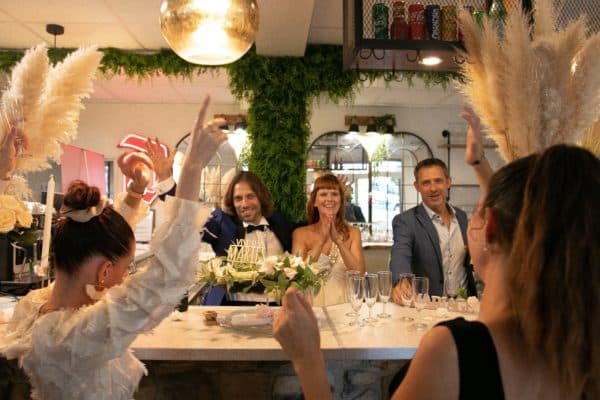 Photos de mariage dans notre salle à coté de Toulon