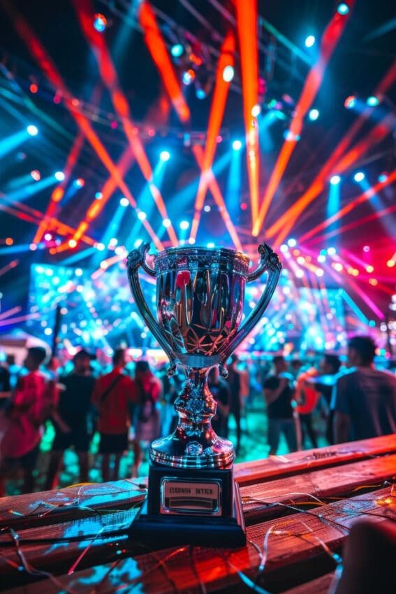 soirée festive de club sportif par une agence événementielle sport